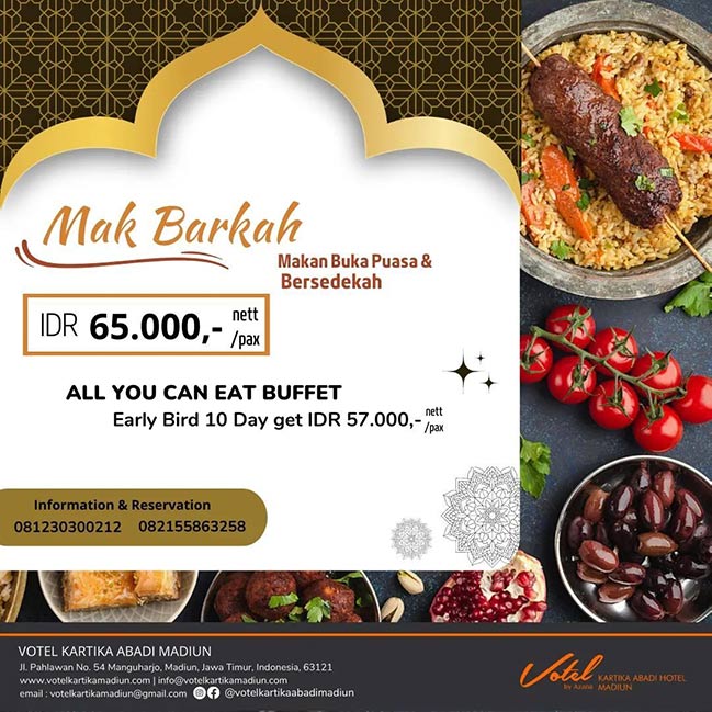 promo hotel ramadan Votel Kartika Abadi Hotel Madiun